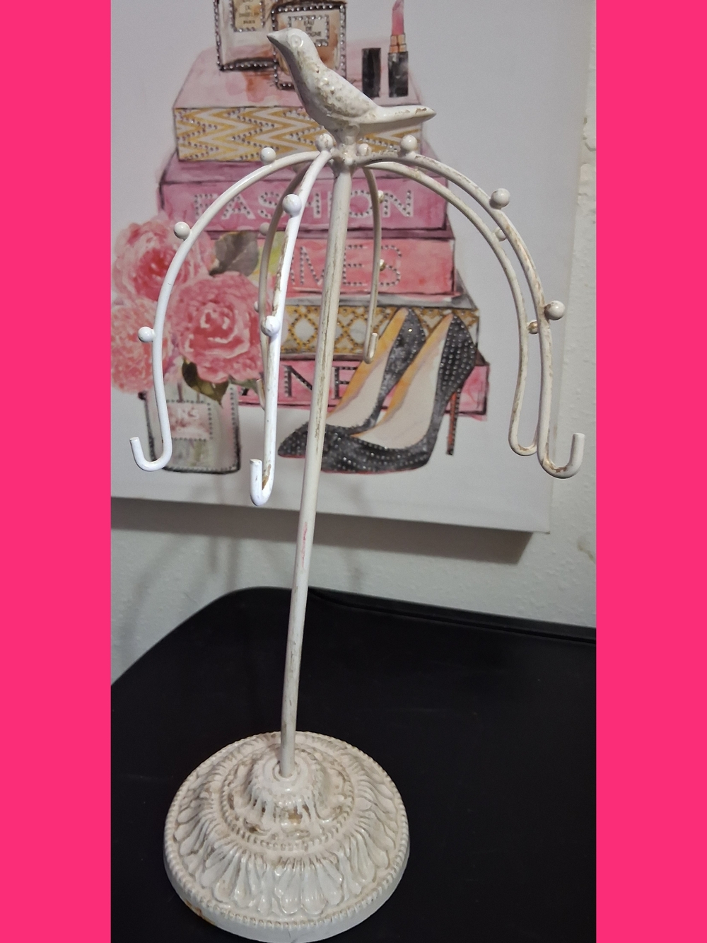 White Bird Jewelry Stand